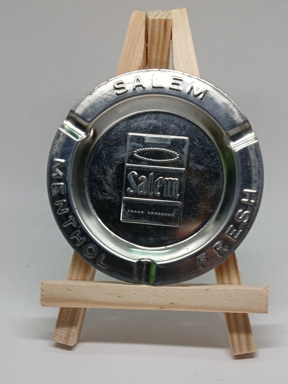 Vintage Salem Menthol Fresh metal/tin Collectible Cigarette Ashtray